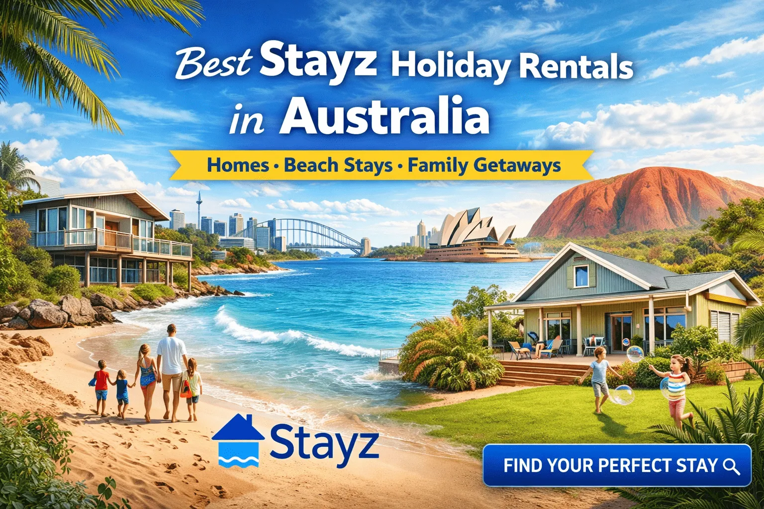 Best Stayz Holiday Rentals in Australia